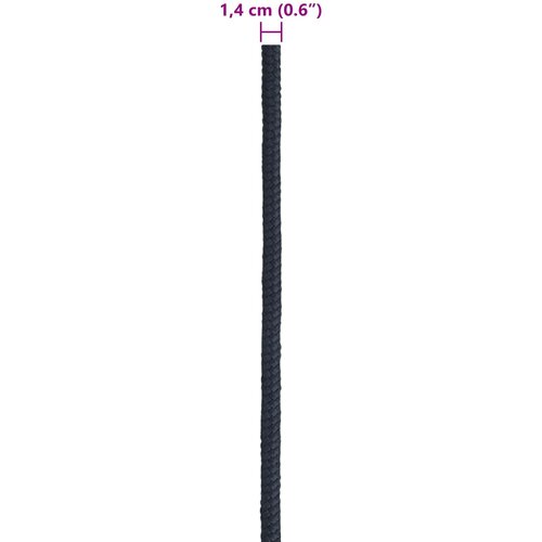  Konopac za čamce 1.4 mm 50 m Kraljevsko plava Poliester Slike