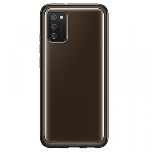 Samsung original ovitek EF-QA026TBE za SAMSUNG Galaxy A02s A025- prozorno črn Cene