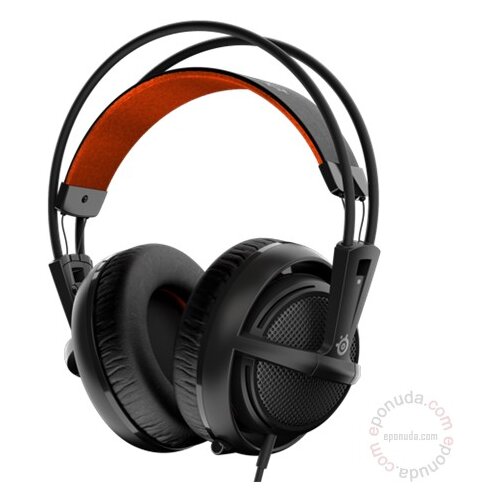 Steelseries Siberia 200 Gaming Black slu&amp;scaron;alice Slike