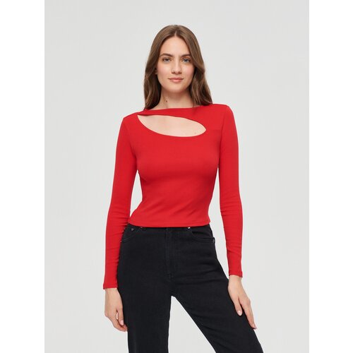 House - Bluza s prorezom na dekolteu - Crvena Cijene