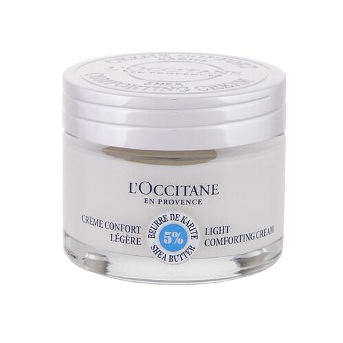 L&amp;#039;occitane Shea Butter Light Comforting Cream nežna krema za obraz 50 ml za ženske Slike