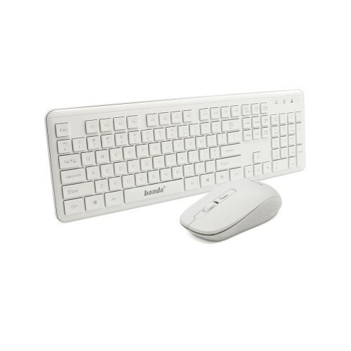  Tastatura i mis bezicni combo set banda c400 beli ( IT1060 ) Slike