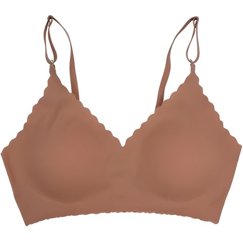 IZMAEL Brezšivna modrček EL-30859 - Rjava / XL Cene