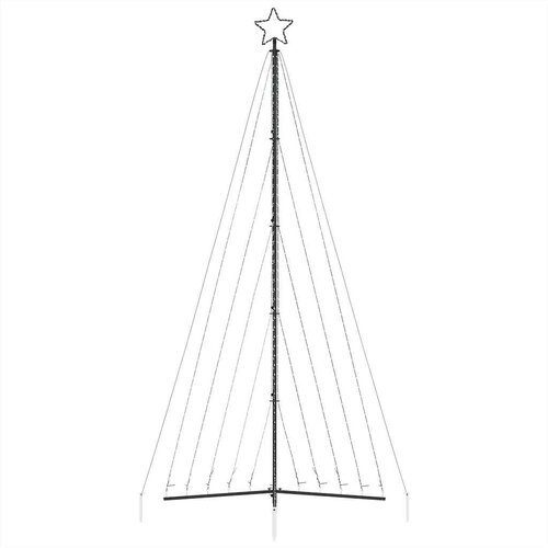  LED božićno drvce 570 LED hladno bijelo 399 cm Slike