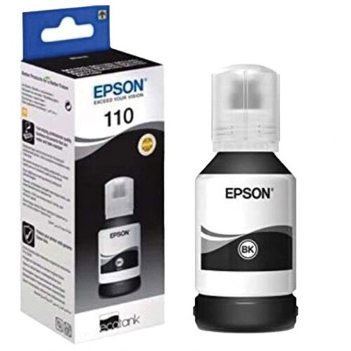 Ink JET EPSON 110 ECOTANK M1120 C13T03P14A ORIGINAL CRNI Slike