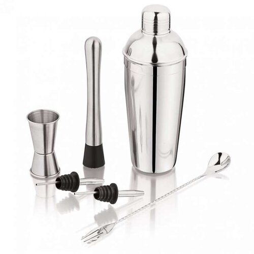 Kinghoff KH1707 šejker koktel set 0.75L 6 delova Cene