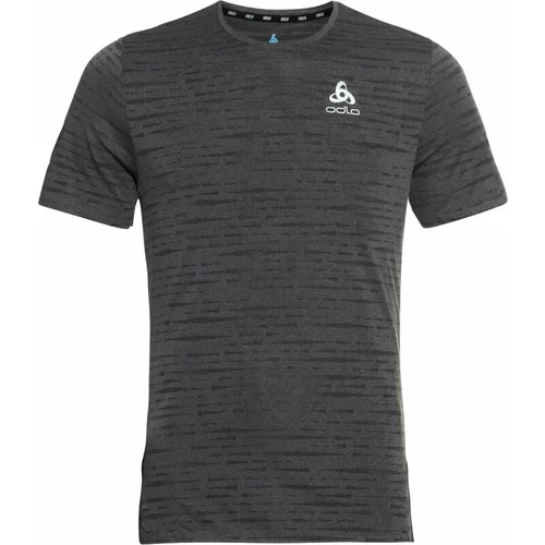 Odlo Zeroweight Engineered Chill-Tec Black Melange S Majica za trčanje s kratkim rukavom
