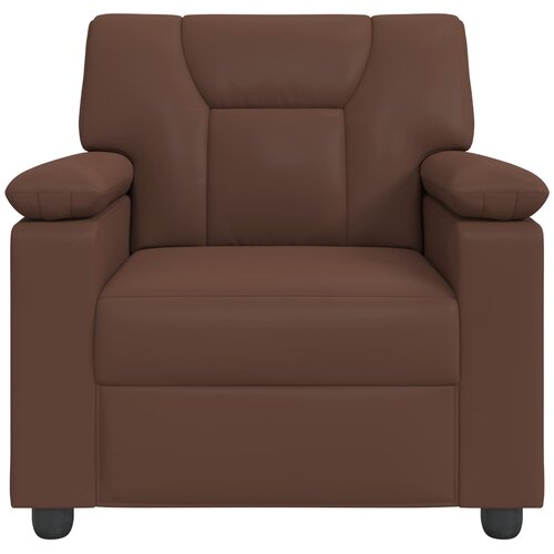 SOFA Smeđa 91 x 85 x 93 cm Umjetna koža Slike