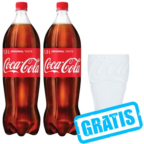 Coca-Cola gazirani napitak, 2 x 1.5 l Cene