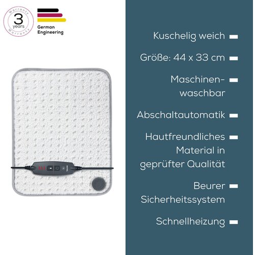 Beurer HK 43 Superudobna grelna blazina 44 x 33 cm, 200.43 Slike