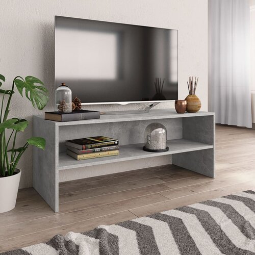 vidaXL TV ormarić od iverice siva boja betona 100 x 40 x 40 cm Cijene