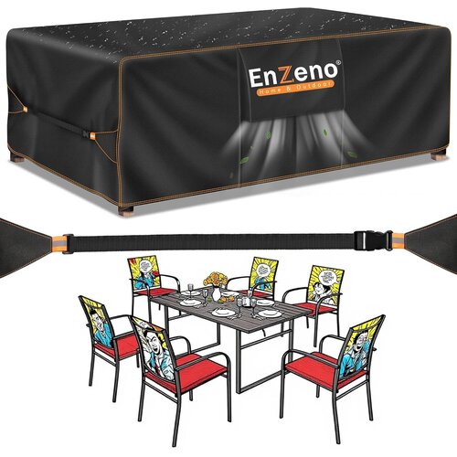 ENZENO za&amp;scaron;čitna prevleka za vrtno pohi&amp;scaron;tvo 150&amp;times;100&amp;times;100cm Slike