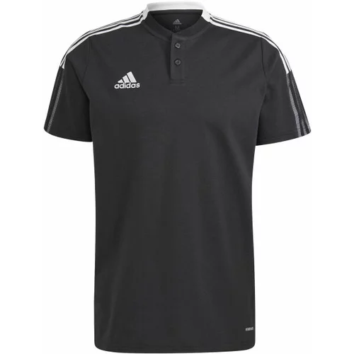 Adidas TIRO21 POLO Muška majica za nogomet, crna, veličina