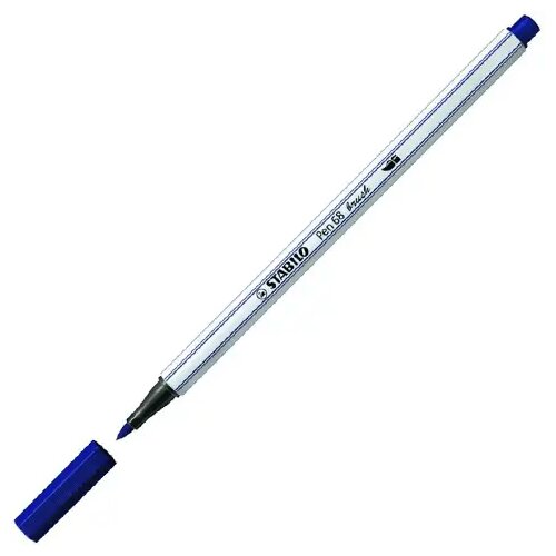Stabilo pen 68 brush tamnoplavi tanki flomaster Cijene