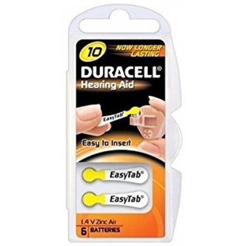  Baterije Za Slu&amp;scaron;ne Aparate Duracell, Tip 10, 60 Kos, Količinski Popust Slike