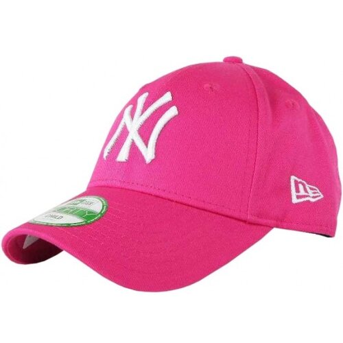 New Era 9FORTY KID MLB LEAGUE BASIC NEYYAN LS Klupska kapa za djevojke, ružičasta, veličina Slike