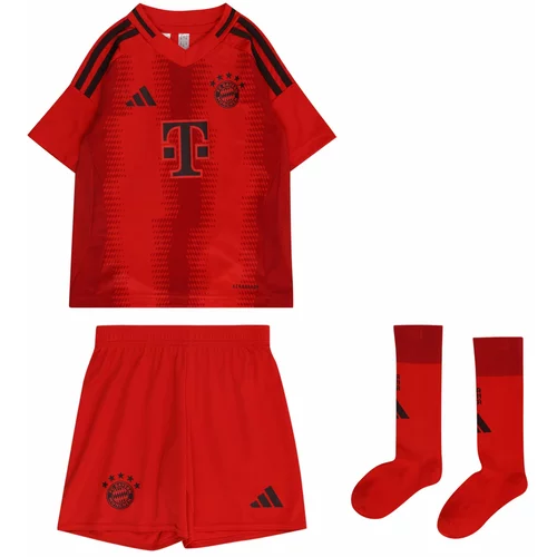 Adidas Odjeća za vježbanje 'FC Bayern München Home 24-25' crvena / crna