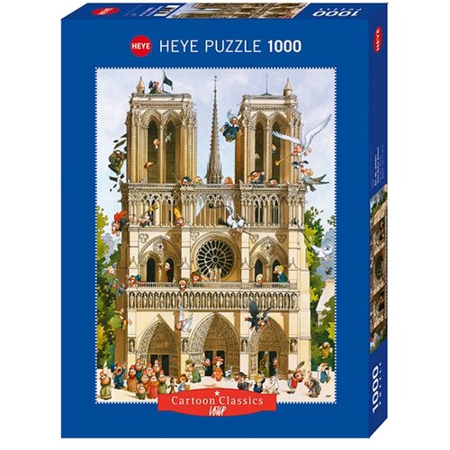 Heye puzzle Cartoon Classics Loup Vive Notre Dame 1000 delova 29905 Slike