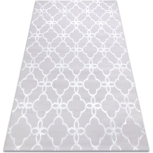 RugsX Preproge Preproga MEFE sodobni 8504 Detelja, cvetje 80x150 cm Siva Cene