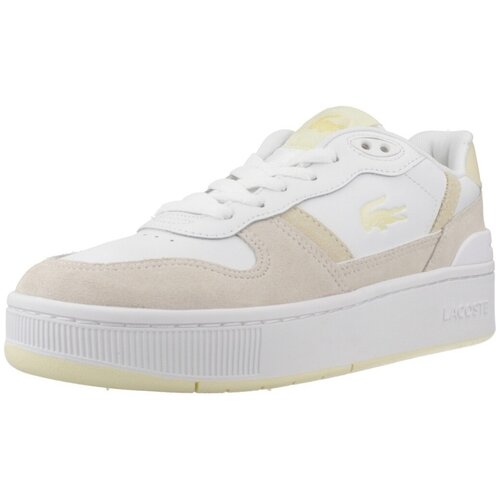 Lacoste Modne superge T-CLIP PLATFORM Bela Slike
