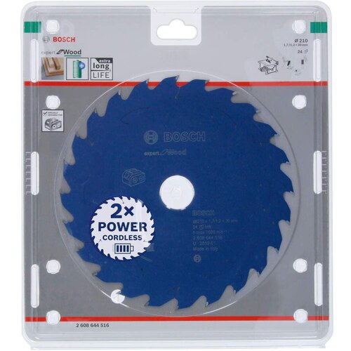 Bosch Expert for Wood list kružne testere za akumulatorske testere 210x1,7x30 T24 Cene