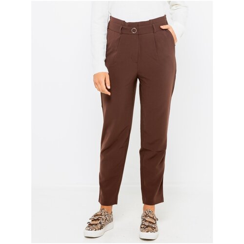 Camaieu Brown shortened trousers - Women Slike