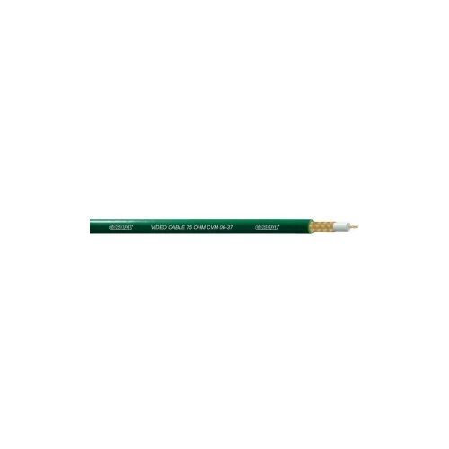 Cordial 75 CVM 06-37-Video kabel, 1x0.22mm, zelen, metarska roba Cijene