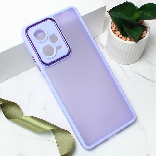Torbica shining camera za xiaomi redmi note 12 pro 5G (eu) ljubicasta Slike