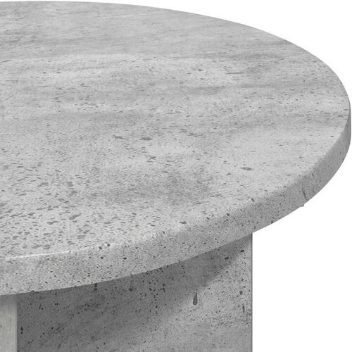  Bocni stol 2 pcs Betonska siva &amp;Oslash; 39 x 38 cm Konstruirano drvo - Betonska siva 2 Slike