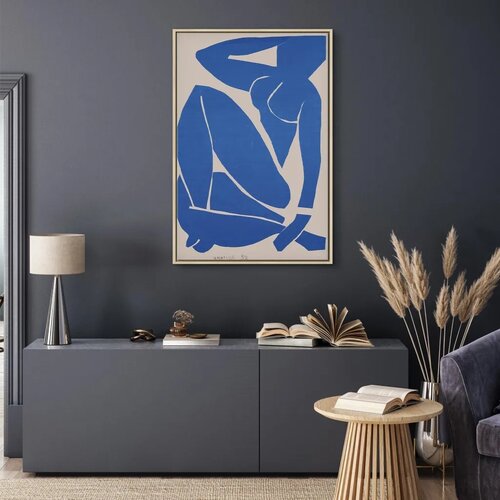  Slika - Henri Matisse &amp;ndash; Blue Nude III 60x90 U prirodnom drvenom okviru Slike