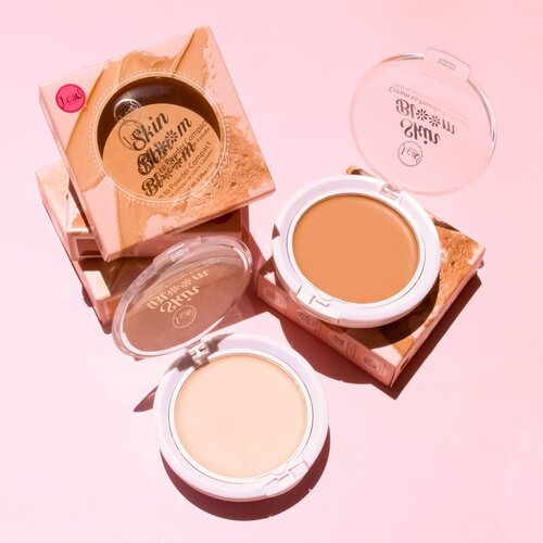 J.Cat Beauty Skin Bloom kremni kompaktni make-up za polno prekrivanje odtenek 7.5 g Slike