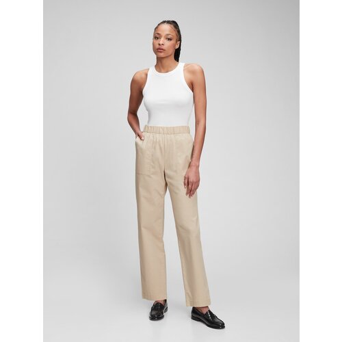 GAP Pants khaki high rise Washwell - Women Slike