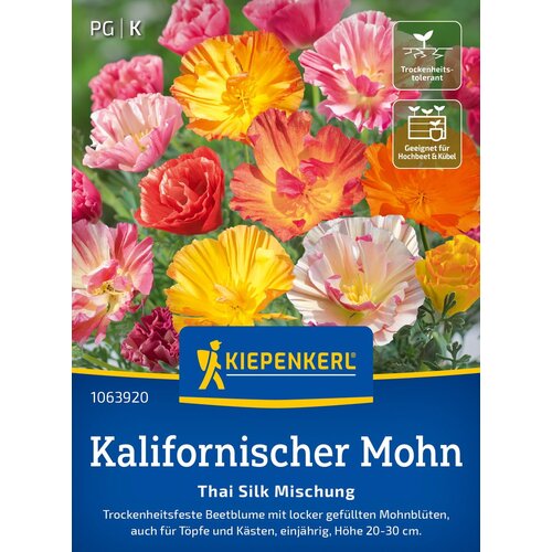 KIEPENKERL Kalifornijski mak "Thai Silk Mix" - 1 pkt. Cene