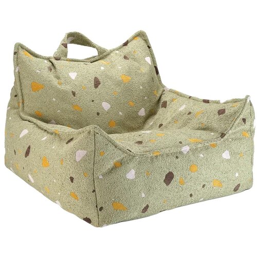 Wigiwama Zelena vreća za bebe od bouclé tkanine/od šenila Terrazzo Chair – Cijene