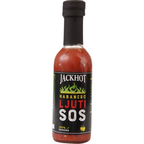 Nepoznato Sos JACKHOT Habanero paprika ljuti 187ml Cene
