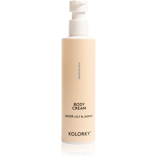 Kolorky Body Cream Sensitive Skin krema za tijelo za osjetljivu kožu Watter Lilly &amp;amp; Jasmin 190 ml Slike