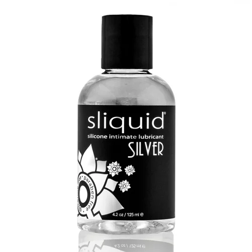 Sliquid silikonski lubricant naturals silver, 125 ml