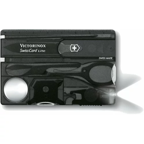 Victorinox SwissCard Lite Black Transparent