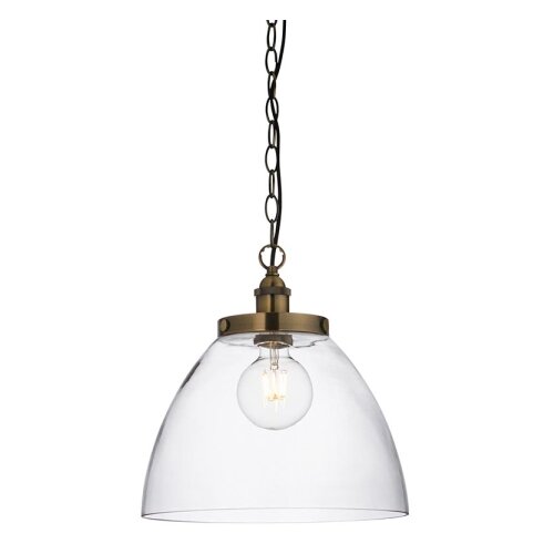  Endon 102926 - Luster na lancu HANSEN 1xE27/10W/230V mesing Slike