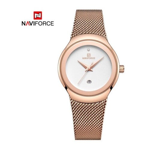 Naviforce nf5004 ženski ručni sat kvarcni mehanizam rose gold ( nf5004 rose gold ) Cene