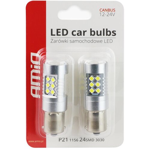 Amio Auto sijalica BA15S P21W LED 5600K Cijene