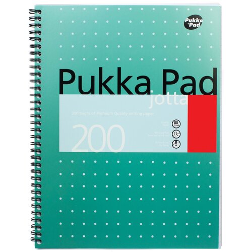  Spiralna bilježnica Pukka Pad Metalik, A4 mali karo Cene