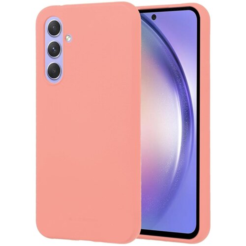 Goospery Soft Feeling silikonski ovitek za Samsung Galaxy A14 - roza Cene
