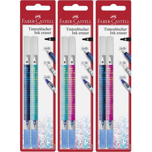 Faber-Castell Brisalec črnila Faber-Castell B, sortirano, 2 kosa Slike