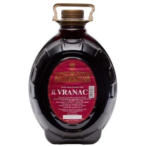  Crno vino NIKOLAS Vranac 2l Cene