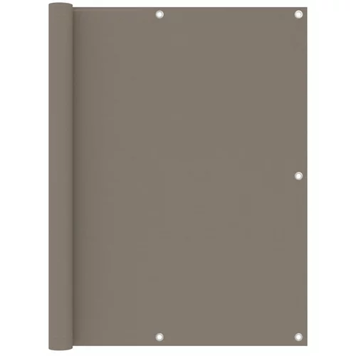 Balkonski Balkonsko platno taupe 120x300 cm oksford blago, (20764741)