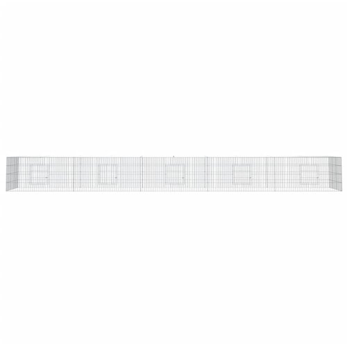  Kavez za zečeve s 5 panela 541x109x54 cm od pocinčanog željeza Slike