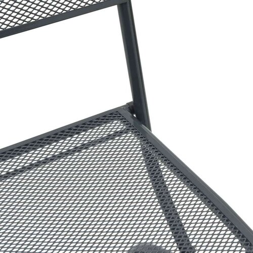  Vrtne stolice 2 pcs Antracit 52 5 x 46 x 82 cm Željezo Slike