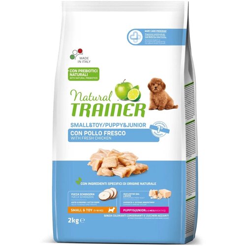 Natural trainer trainer natural hrana za pse, stenc i juniori, male rase, piletina 7kg Slike
