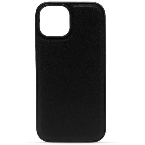  LEATHER CASE Maska za telefon za Iphone 15 , Crna Cene